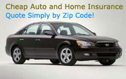 Home and auto insurance cheap rates by zip code